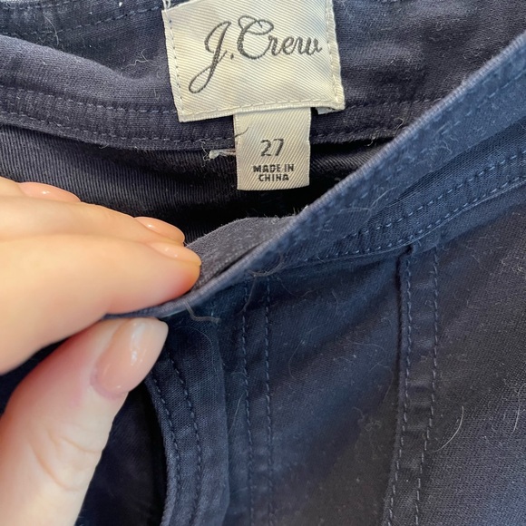 J. Crew Navy Blue Cargo Pants - Picture 3 of 4